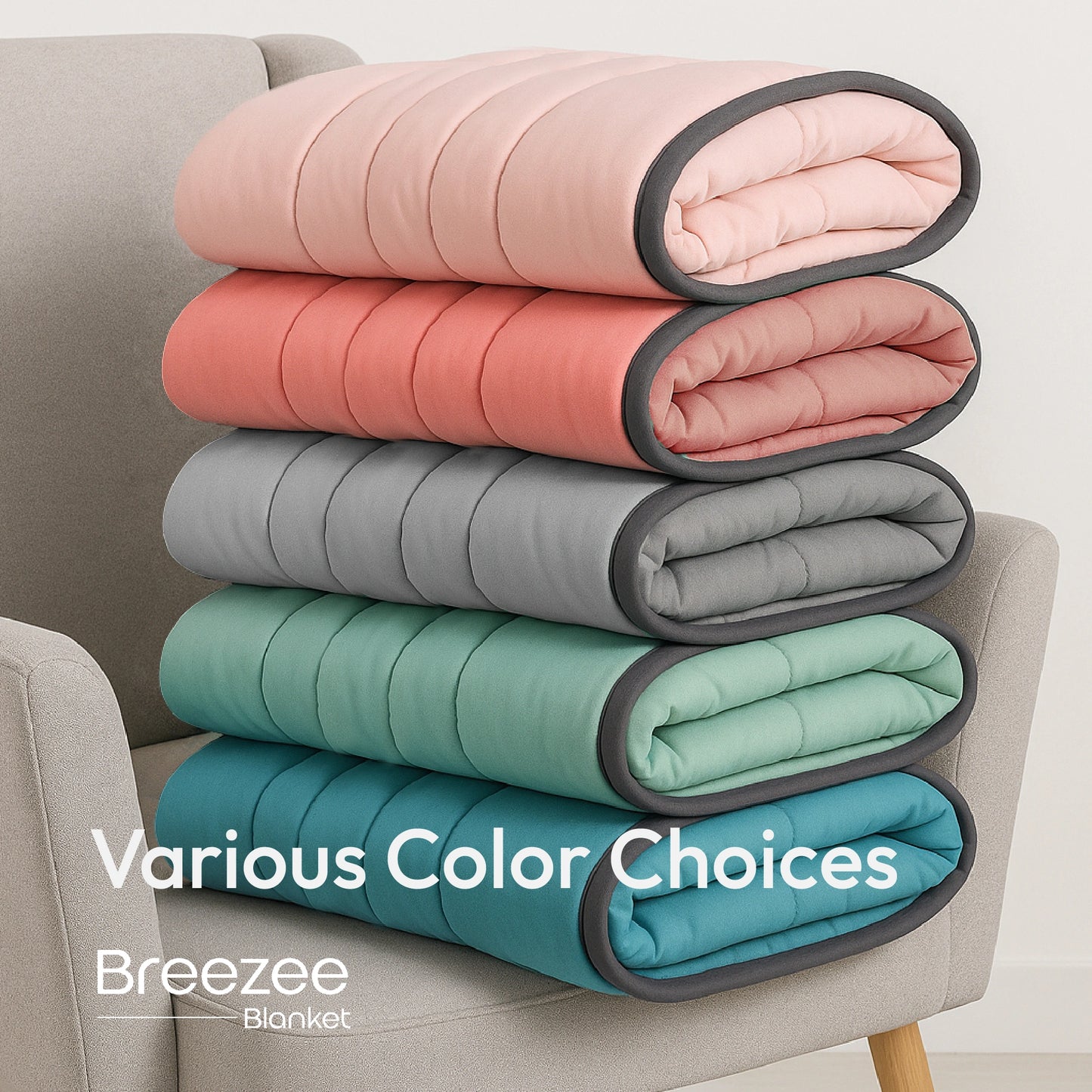 Ice Cooling Calming Breezee Blanket - Buy 1 Get 1 Free