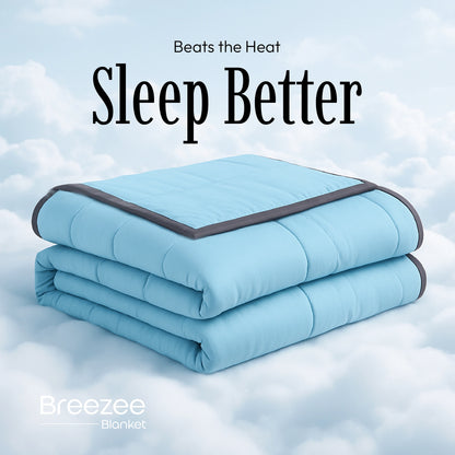 Ice Cooling Calming  Breezee Blanket - Buy 1 Get 1 Free
