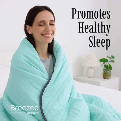 Ice Cooling Calming  Breezee Blanket - Buy 1 Get 1 Free